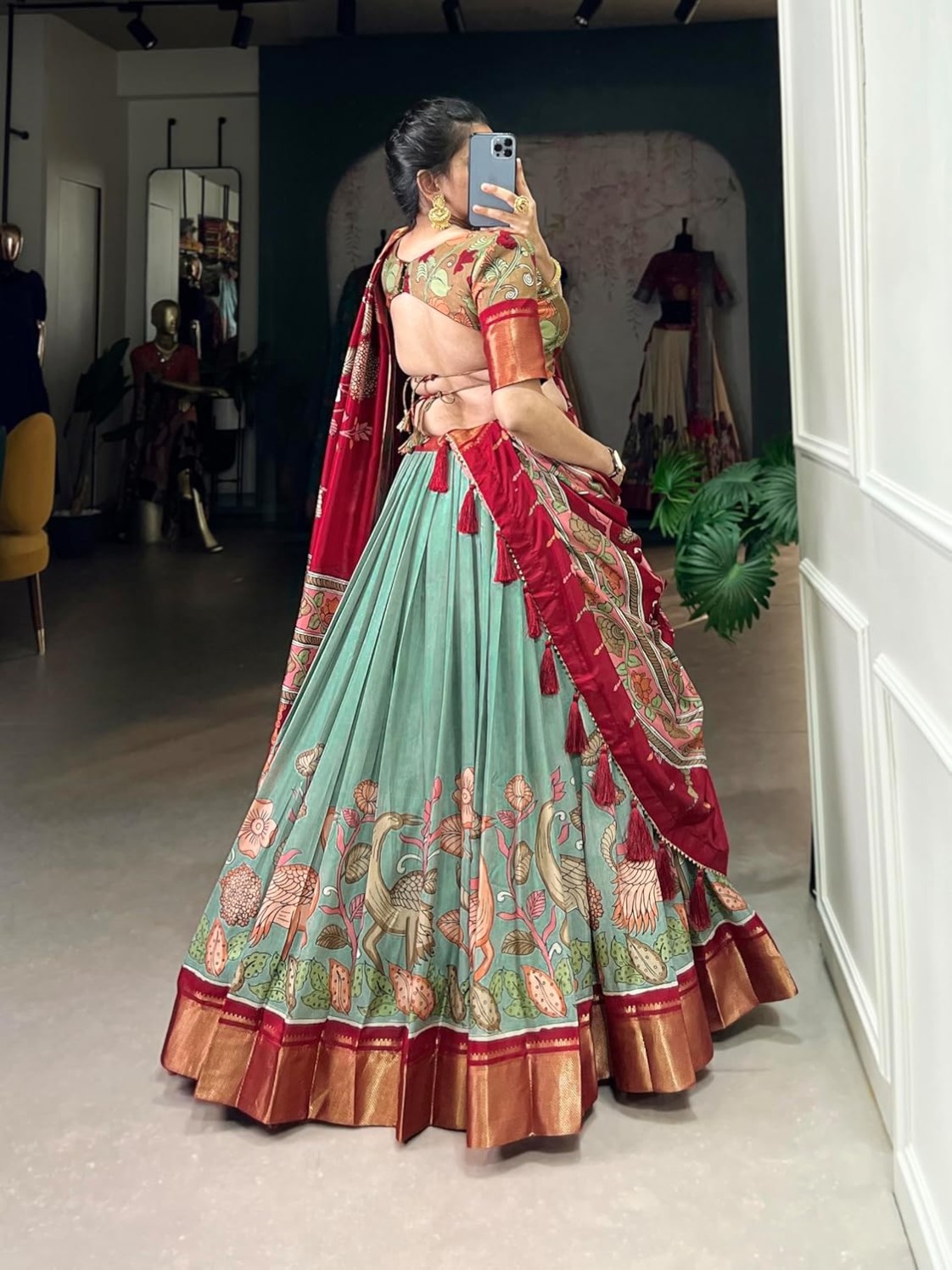 Wedding Special Foil Work Tussar Silk Lehenga Choli For Any Occasion